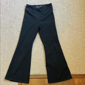 Black Flared Pants
